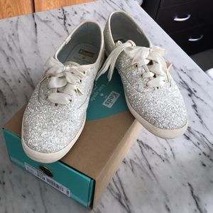 Kate Spade glitter keds